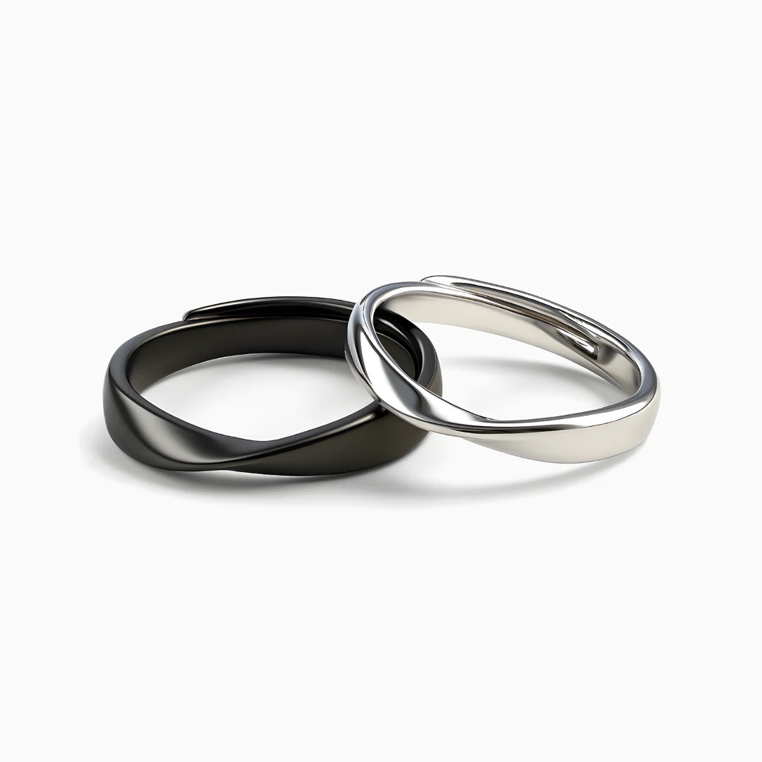 Love Promise Ring - Couples Ring Set